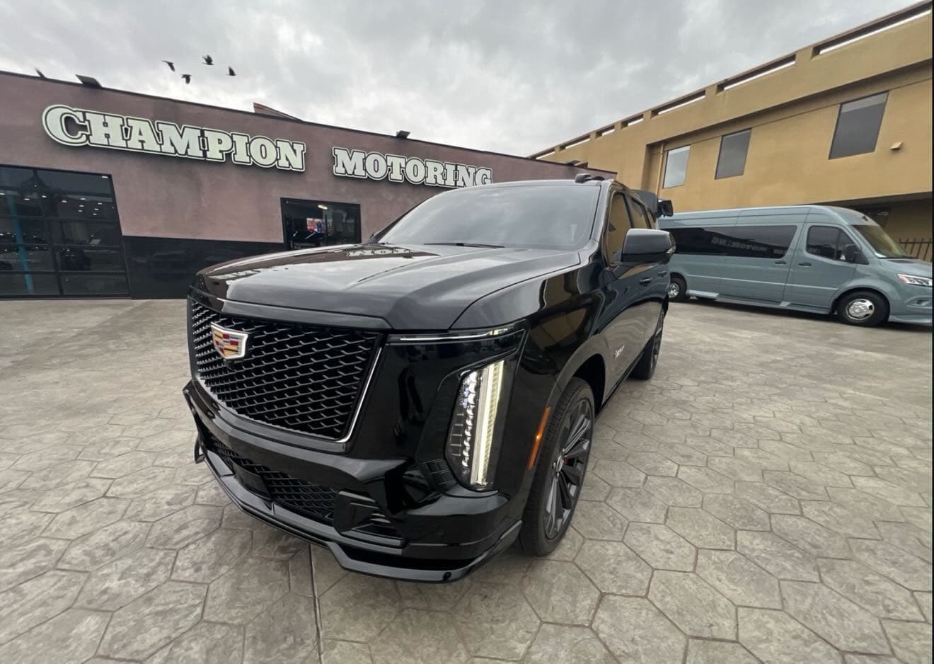Black Cadillac Escalade